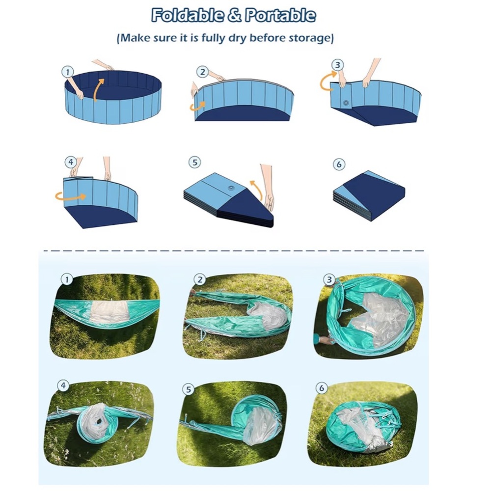 Kiddie Baby Pool with Canopy - Picture 6 of 6